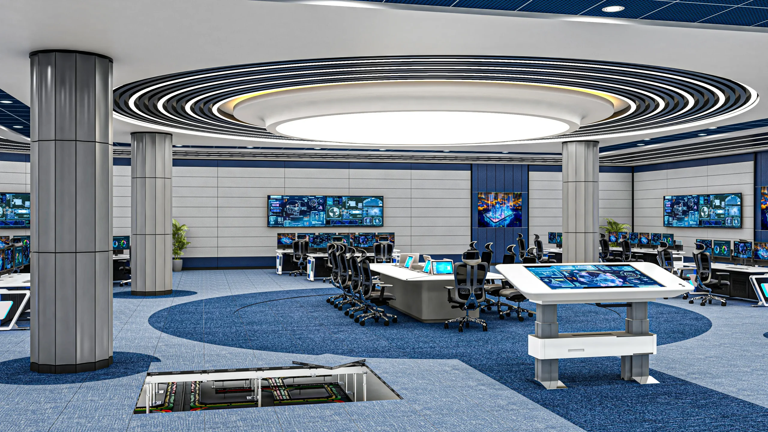 control room flooring manufacturer