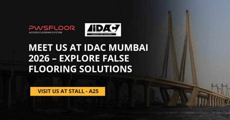 Idac Layout IDAC Mumbai 2026 | False Flooring Solutions | PWS Floor